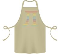 Arcobaleno Torta Giorno Matematica Lgbt Cotone Grembiule 100% Biologico