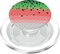 Arcobaleno Trota Modello Scala di Pesce Modello Pesca Regali PopSockets PopGrip per MagSafe