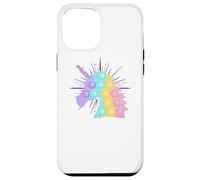 Arcobaleno Unicorno Pop It | Bambini carino Natale Custodia per iPhone 12 Pro Max