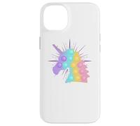 Arcobaleno Unicorno Pop It | Bambini carino Natale Custodia per iPhone 14 Plus