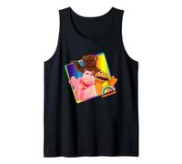 Arcobaleno Zippy Bungle & George Wave Retro Canotta