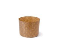 ARCOBALENOPARTY 10 Stampi Monouso per PANETTONE Alto da 500 gr in Carta Forno per Dolci Natalizi e lievitati