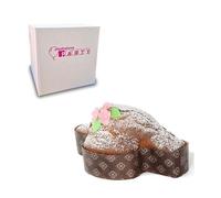 ARCOBALENOPARTY 10 x Stampo per Colomba 300 gr in Carta Forno Monouso -Dolci Pasquali , Pasqua