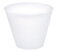 ARCOBALENOPARTY - Base Uovo Svasata per Uovo da 350gr, Plastica, Bianco, Set di 10 Pezzi