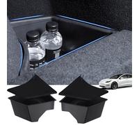 Arcoche Organizer per Baule Posteriore per Tesla Model 3 2025 2024 Highland, Contenitori Portaoggetti Laterali per Baule Posteriore, Borse per Bagagliaio Auto per 2024 Tesla Model 3 Highland Accessori