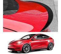 Arcoche Spoiler posteriore Tesla Model Y Spoiler Wing Performance Posteriore Trunk Lip Tail Coperchio per Tesla 2020-2024 ABS Modello Y Accessori (Nero Lucido)