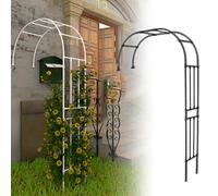 ArcoDi Rose A Mezza Arcata, Sostegno per Piante Rampicanti, Pergolati da Giardino, ArcoDa Giardino Gazebo in Metallo, Arcos Nuziale Decorazione Celebrativa(240x240cm/7.9x7.9ft)