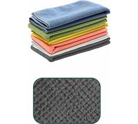 ARCORA Soft Line, panno in microfibra, 1 pezzo, grigio, 40 x 40 cm