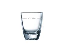 Arcoroc 24 bicchierini da grappa Gin, con riempimento segno a 20ml, 24 Bicchieri
