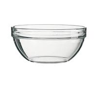 Arcoroc ARC 09994 Empilable - Ciotola impilabile, 26 cm, 4,5 litri, in vetro, trasparente, 1 pezzo