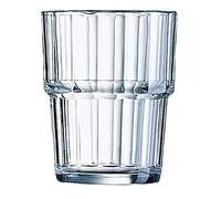 Arcoroc ARC 60026 Norvege - Set di 6 bicchieri per acqua, succo, 160 ml, in vetro trasparente