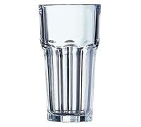 Arcoroc ARC J2608 Granity - Bicchieri da long drink, 200 ml, in vetro, trasparente, 6 pezzi