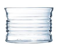 Arcoroc ARC N4788 Be Bop - Bicchiere da whisky, 215 ml, in vetro, trasparente, 6 pezzi