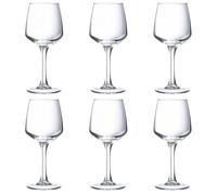 Arcoroc C3571 - Piedino lineare, 19 cl, in vetro temperato, trasparente