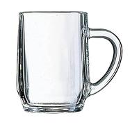 Arcoroc Confezione 3 Boccali Birra con Manico 28 cl - Boccale BROCCA GIARA GIARRA Linea Haworth Mug Calice Birra Classico