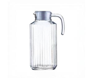 Arcoroc Quadro Caraffa con coperchio in plastica Bianco 1,7l - 1 Caraffa
