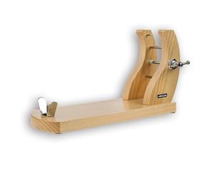 Arcos Accessoires - Supporto Porta prosciutto - Ferriera Metallica 500x280x180 mm - Colore Naturale Laccato Legno di Pino Colore Marrone