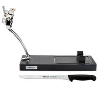 Arcos Accessori - Pack Porta Prosciutto + Coltello Prosciutto + Copri Prosciutto - Colore Nero