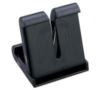 ARCOS Affilatore Professionale da Tasca per Affilare e Lucidare Coltelli - Realizzato in Plastica e Metallo, Colore Nero