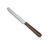 Arcos Coltelleria da Tavola - Coltello Tavola - Lama Acciaio Inossidabile Nitrum 110 mm - Manico Polipropilene Colore Marrone