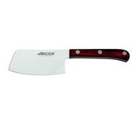ARCOS - Coltello Bistecca da Tavola - Lama Acciaio Inossidabile Nitrum 90 Mm - Manico Legno Compresso Colore Marrone