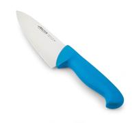 Arcos Coltello Chef con Lama in Acciaio Inossidabile Nitrum 15 cm - Manico in Polipropilene, Sistema di Identificazione Colore - Blu, Serie 2900