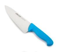 Arcos Coltello Chef con Lama in Acciaio Inossidabile Nitrum 200 mm - Coltello da Cucina Professionale Multipurpose con Manico Ergonomico in Polipropilene - Blu, Serie 2900