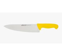 Arcos Coltello Chef in Acciaio Inossidabile - Coltello da Cucina Professionale Multipurpose per Tagliare e Pulire Verdure, Manico Ergonomico in Poliossimetilene, Lama da 250 mm - Serie 2900, Blu