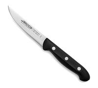 Arcos Coltello da Cucina Paring 4 pollici in Acciaio Inossidabile, Coltello da Cucina Professionale per Sbucciare Frutta e Verdura, Manico Ergonomico, Lama da 105 mm, Serie Maitre, Colore Nero