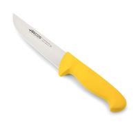 Arcos Coltello da Macellaio con Lama in Acciaio Inossidabile - Manico in Polipropilene, Sistema di Identificazione Colore, Design Resistente - Giallo, Serie 2900