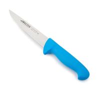 Arcos Coltello da Macellaio in Acciaio Inossidabile con Lama Stretta 160 mm - Coltello Professionale con Manico Ergonomico in Poliossimetilene - Blu, Serie 2900