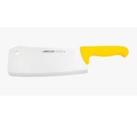 Arcos Coltello da Macellaio in Acciaio Inossidabile Nitrum con Lama da 240 mm - Manico Ergonomico in Polipropilene, Professionale - Giallo, Serie 2900