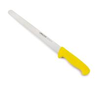 Arcos Coltello da Taglio/Jamonero con Lama in Acciaio Inossidabile 300 mm - Manico Ergonomico in Polipropilene, Serie 2900 - Colore Giallo