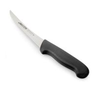 Arcos Coltello Disossatore con Lama in Acciaio Inossidabile Nitrum 140 mm - Coltello Professionale per Tagliare Ossa e Carne, Manico Ergonomico in Polipropilene - Nero, Serie 2900