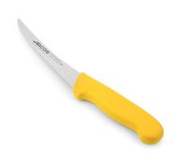 Arcos Coltello Disossatore con Lama in Acciaio Inossidabile Nitrum 140 mm - Coltello Professionale per Tagliare Ossa di Carne - Manico Ergonomico in Polipropilene, Colore Giallo, Serie 2900