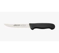 Arcos Coltello Disossatore con Lama in Acciaio Inossidabile Nitrum 160 mm - Coltello da Macellaio Professionale per Tagliare Ossa e Carne - Manico Ergonomico in Polipropilene, Nero, Serie 2900