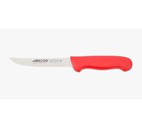 Arcos Coltello Disossatore con Lama in Acciaio Inossidabile Nitrum 160 mm - Coltello da Macellaio Professionale per Tagliare Ossa e Carne, Manico Ergonomico in Polipropilene - Rosso, Serie 2900