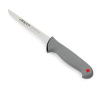 Arcos Coltello Disossatore in Acciaio Inossidabile Nitrum con Lama da 150 mm - Coltello da Macellaio Professionale per Tagliare Ossa e Carne, Manico Ergonomico in Polipropilene - Nero, Color Prof