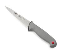 Arcos Coltello per Pesce con Lama in Acciaio Inossidabile NITRUM 18 cm - Manico in Polipropilene con Rivestimento in Elastomero, Colore Nero - Serie Pruebas