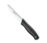 Arcos Coltello per verdure - Lama in acciaio inox NITRUM 110 mm - Manico ergonomico verde - Resistente alla lavastoviglie - Serie Duo