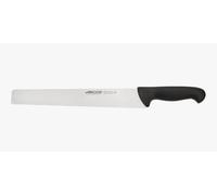 Arcos Coltello Salame con Lama in Acciaio Inossidabile 300 mm - Manico Ergonomico in Polipropilene, 2900 - Nero, Disponibile in Diversi Colori per Facilitare l'Identificazione
