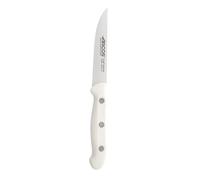 Arcos Coltello Verdure in Acciaio Inossidabile - Professionale per Pelare Frutta e Verdura, Manico Ergonomico in Poliossimetilene, Lama da 110 mm - Serie Artika, Colore Bianco
