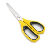 ARCOS Forbici da Cucina in Acciaio Inossidabile - Professionali per Tagliare Tutti i Tipi di Alimenti, Manico in Polipropilene e Lama da 240 mm - Giallo e Nero, Serie Prochef