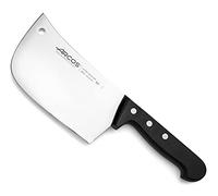Arcos Hachuela da Cucina in Acciaio Inossidabile 160 mm - Macheta per Tagliare Ossa e Carne, Manico in Poliossimetilene - Nero, Serie Universal