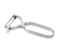 ARCOS Pelapatate Professionale 130 mm in Acciaio Inossidabile Cromato per Pelare Frutta e Verdura - Utensile da Cucina per Tagli Sottili con Design Ergonomico - Colore Argento