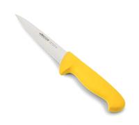 Arcos Serie 2900 - Coltello Scannare Coltello Macellaio Coltello Bistecca - Lama Acciaio Inossidabile Nitrum 150 mm - Manico Polipropilene Colore Giallo