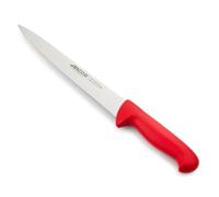 Arcos Serie 2900 - Coltello Trinciante - Lama Acciaio Inossidabile Nitrum 250 mm - Manico Polipropilene Colore Rosso