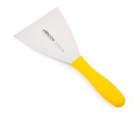 Arcos Serie 2900 - Spatola Cucina - Lama Acciaio Inossidabile NITRUM 125x120 mm - Manico Polipropilene Colore Giallo