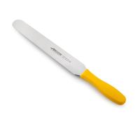 Arcos Serie 2900 - Spatola Cucina - Lama Acciaio Inossidabile Nitrum 250 mm - Manico Polipropilene Colore Giallo