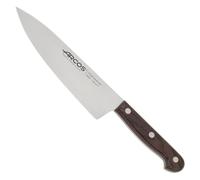 Arcos Serie Atlantico - Coltello da Chef Coltello da Cucina - Lama Acciaio Inossidabile Nitrum 175 mm - Manico Legno Palissandro Colore Marrone